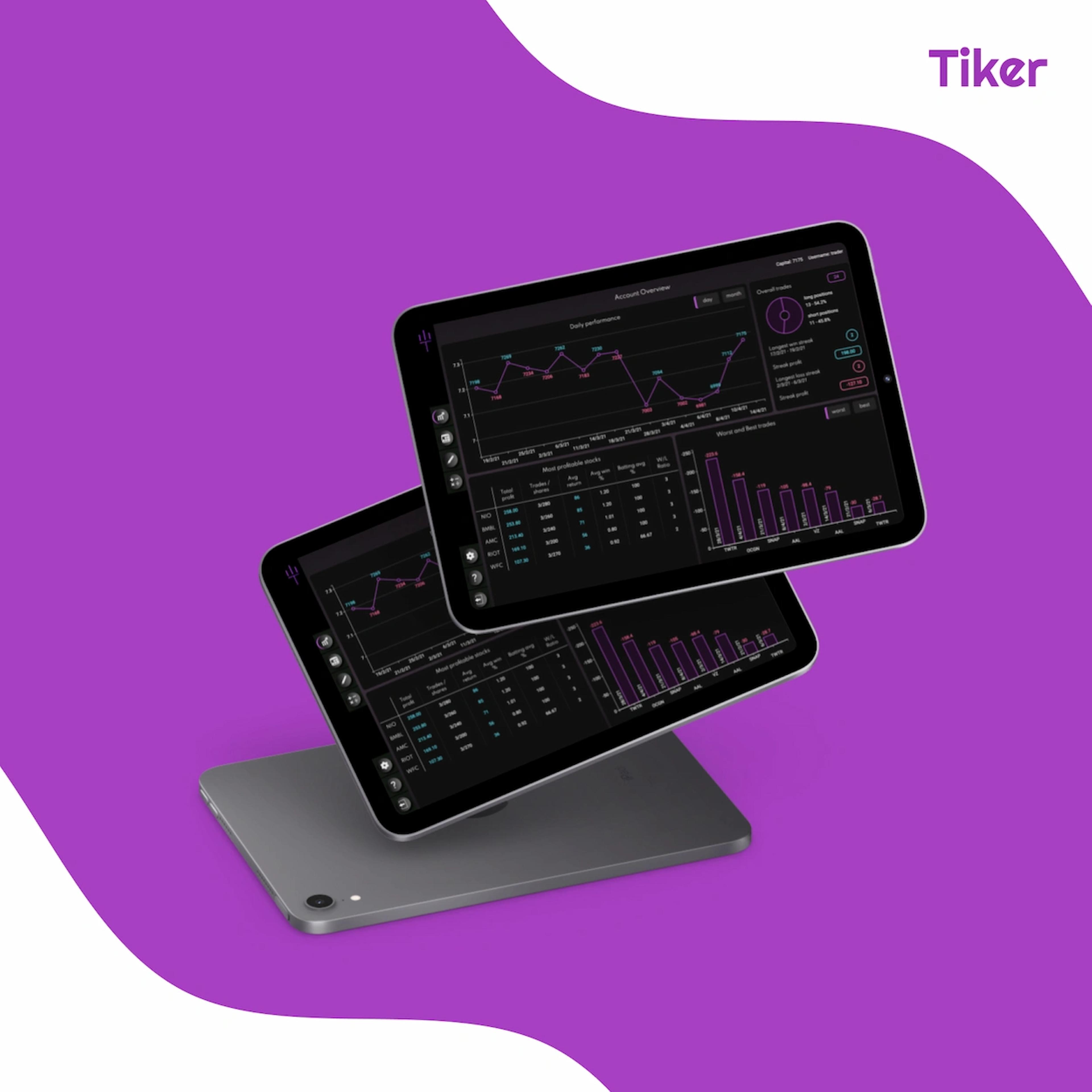 Tiker mockup